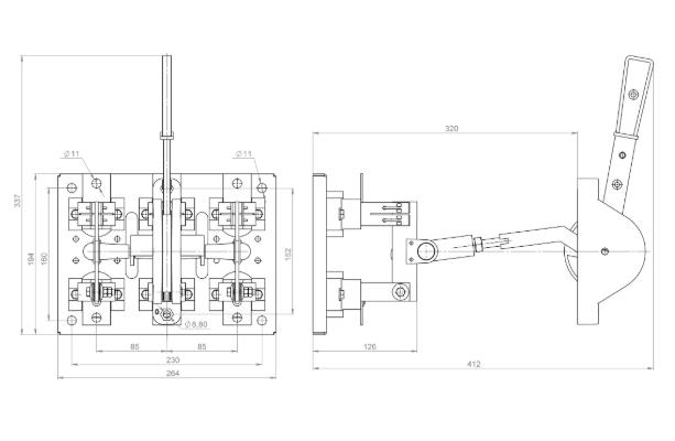 Разъединитель РЦ-1-100А